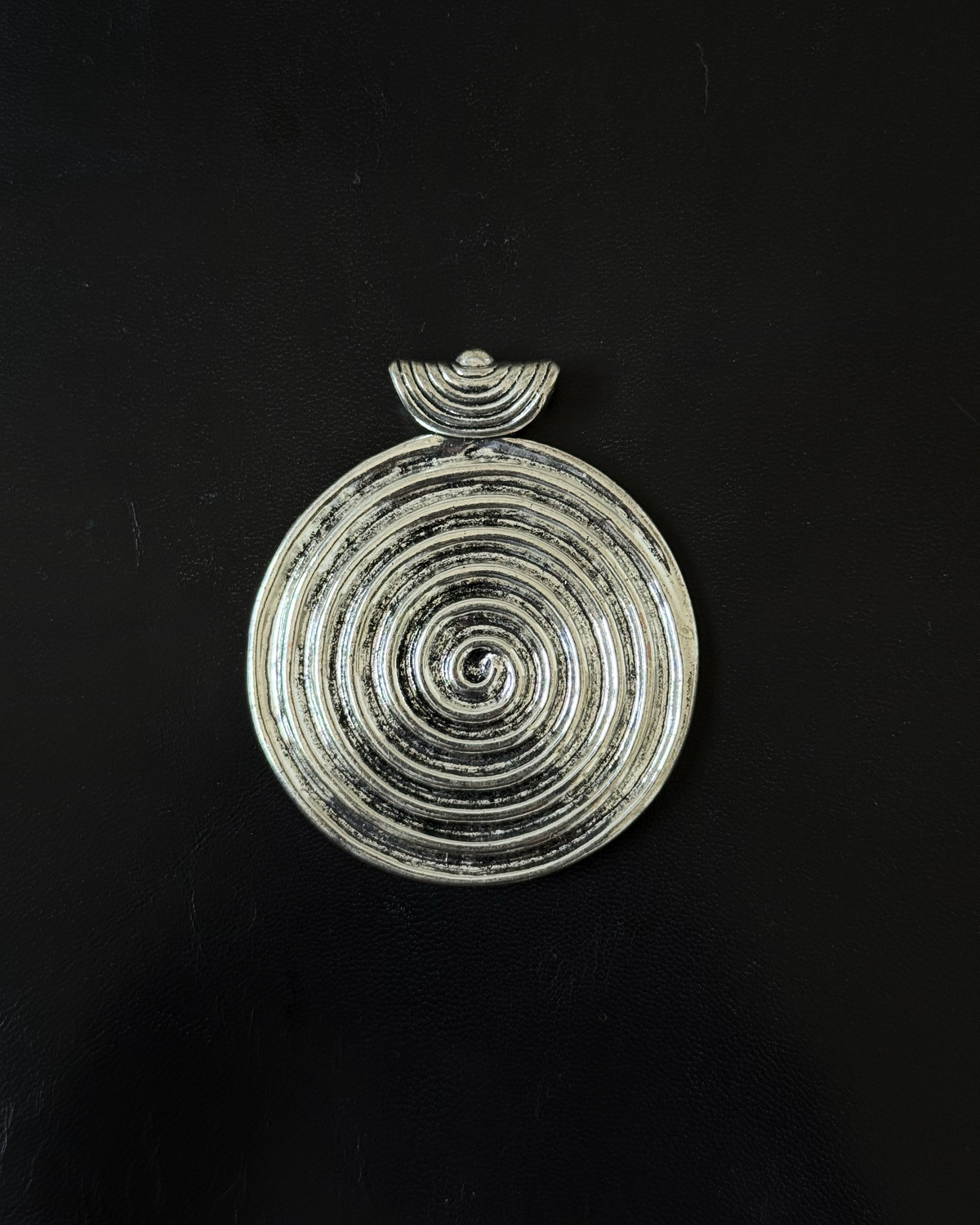 Silver Spiral Disk