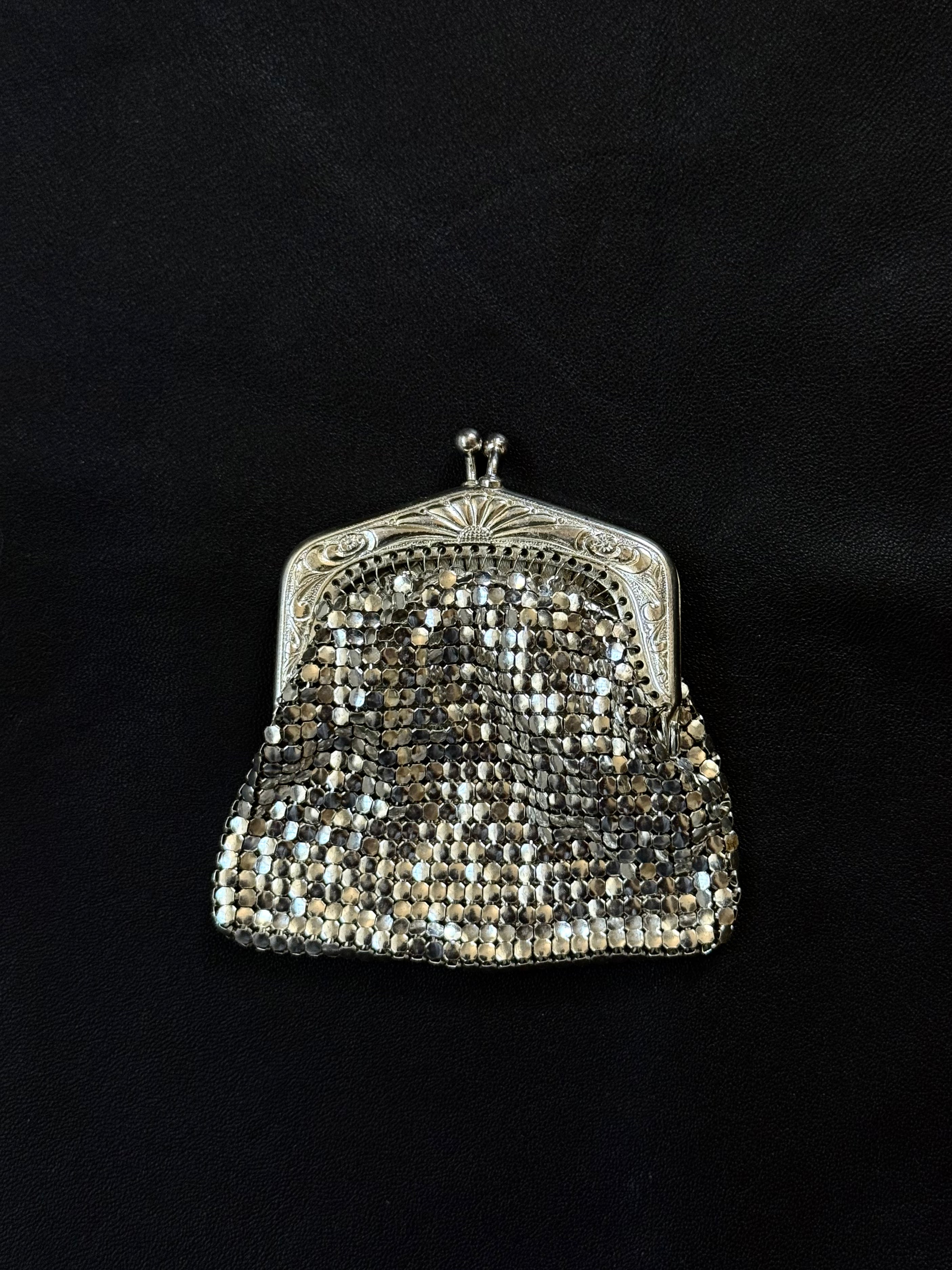 Metal Vintage Coin Purse (Silver)