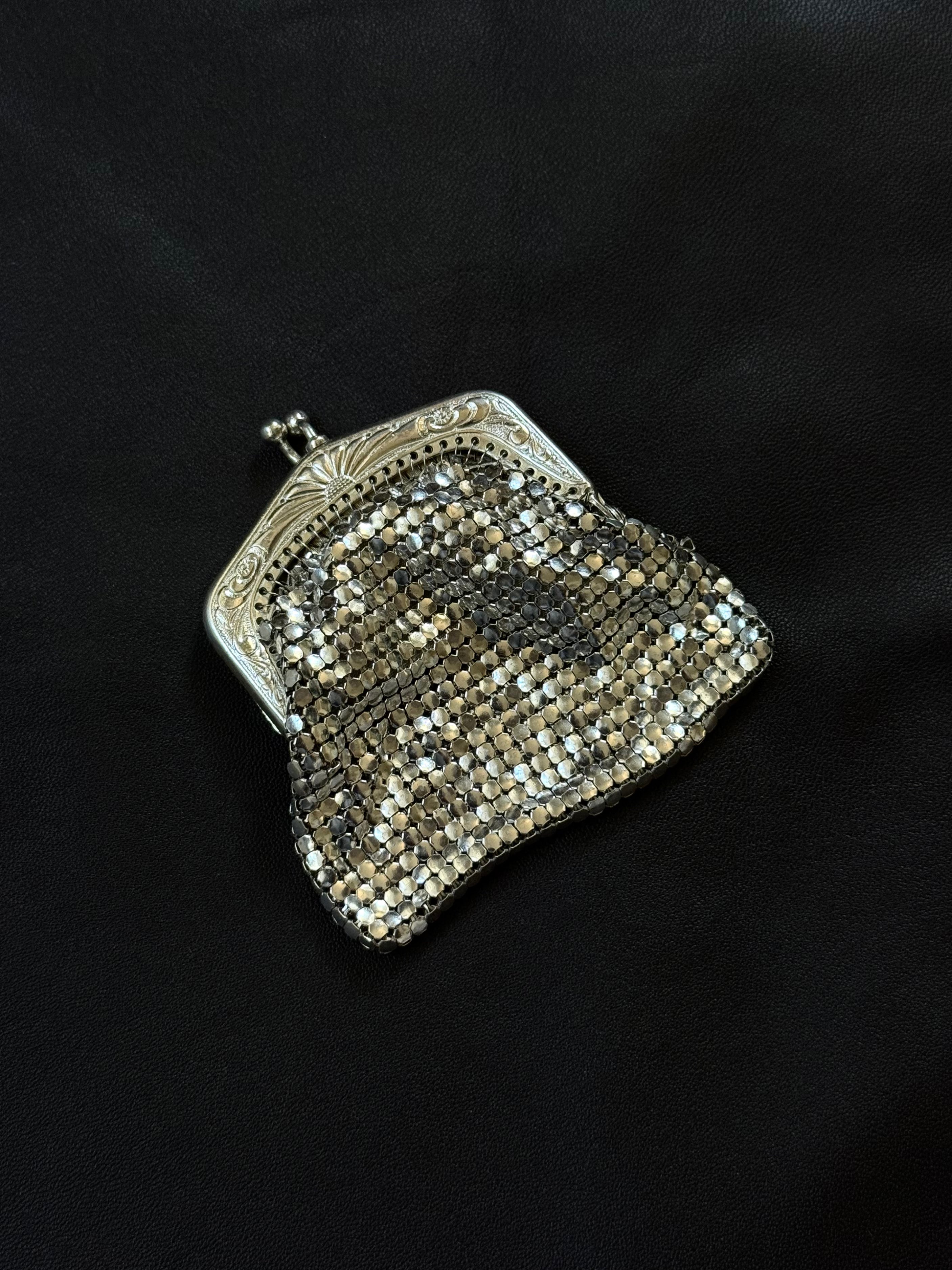 Metal Vintage Coin Purse (Silver)