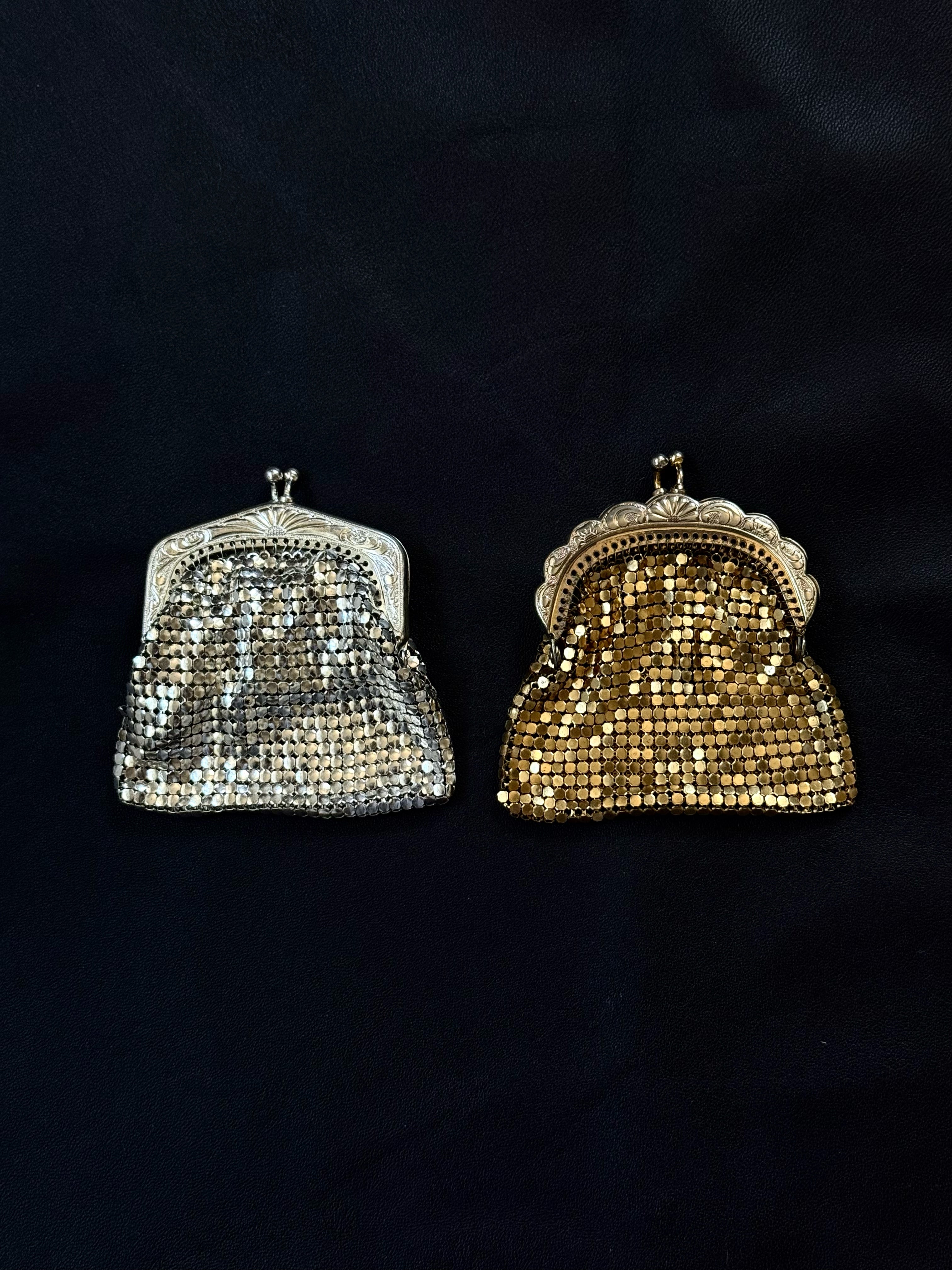 Metal Vintage Coin Purse (Gold)