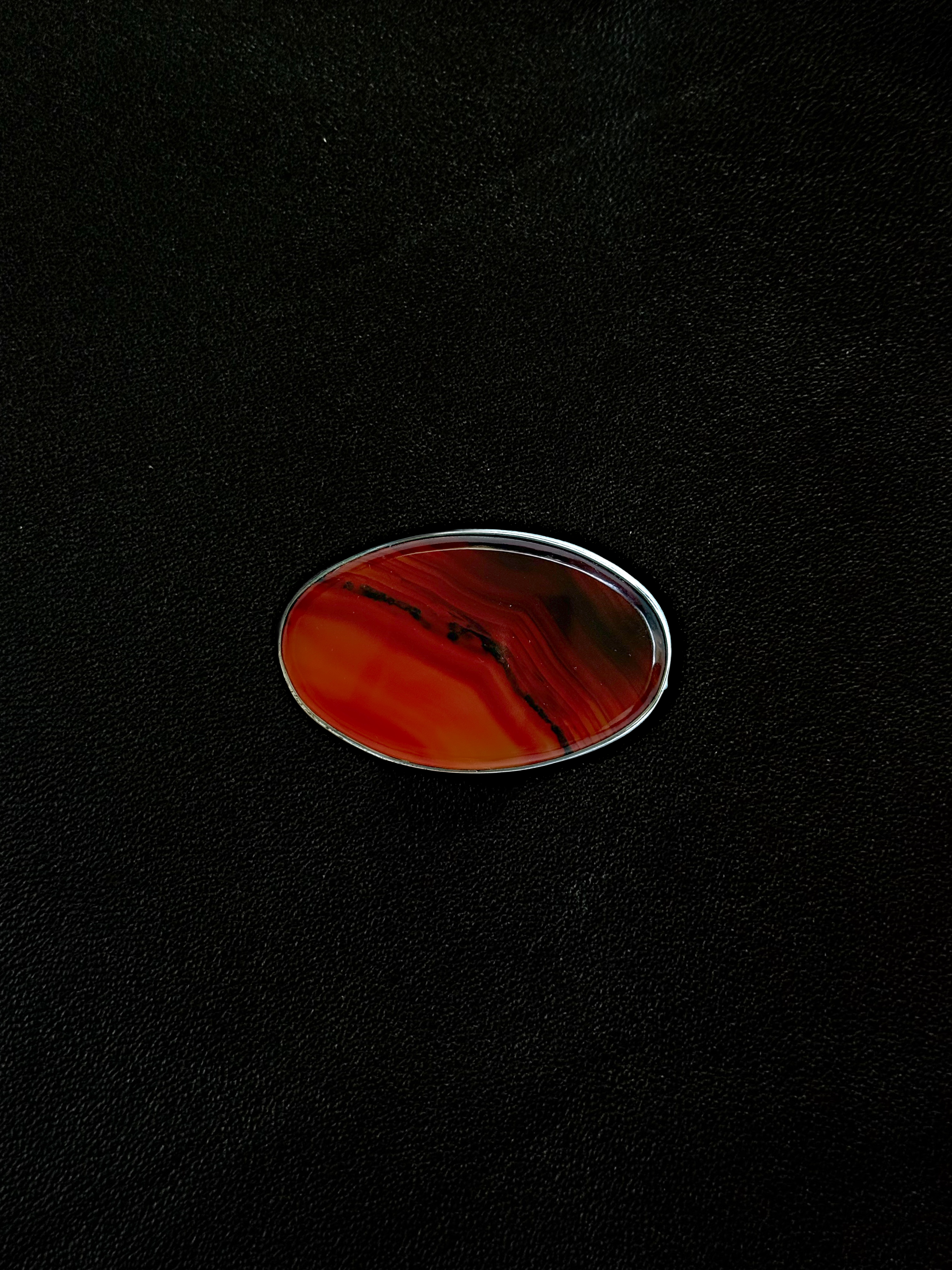 Red Agate Vintage Charm