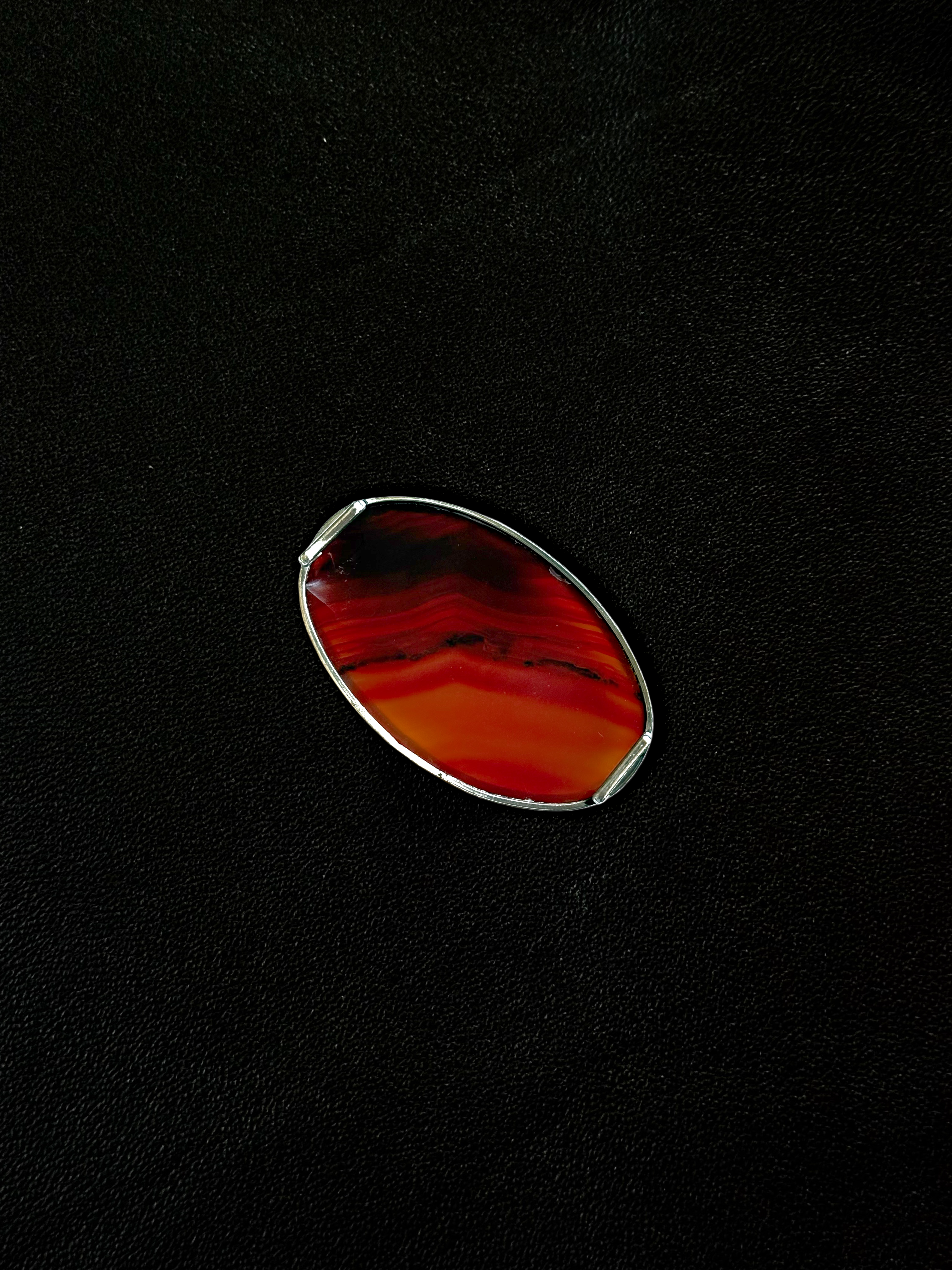 Red Agate Vintage Charm