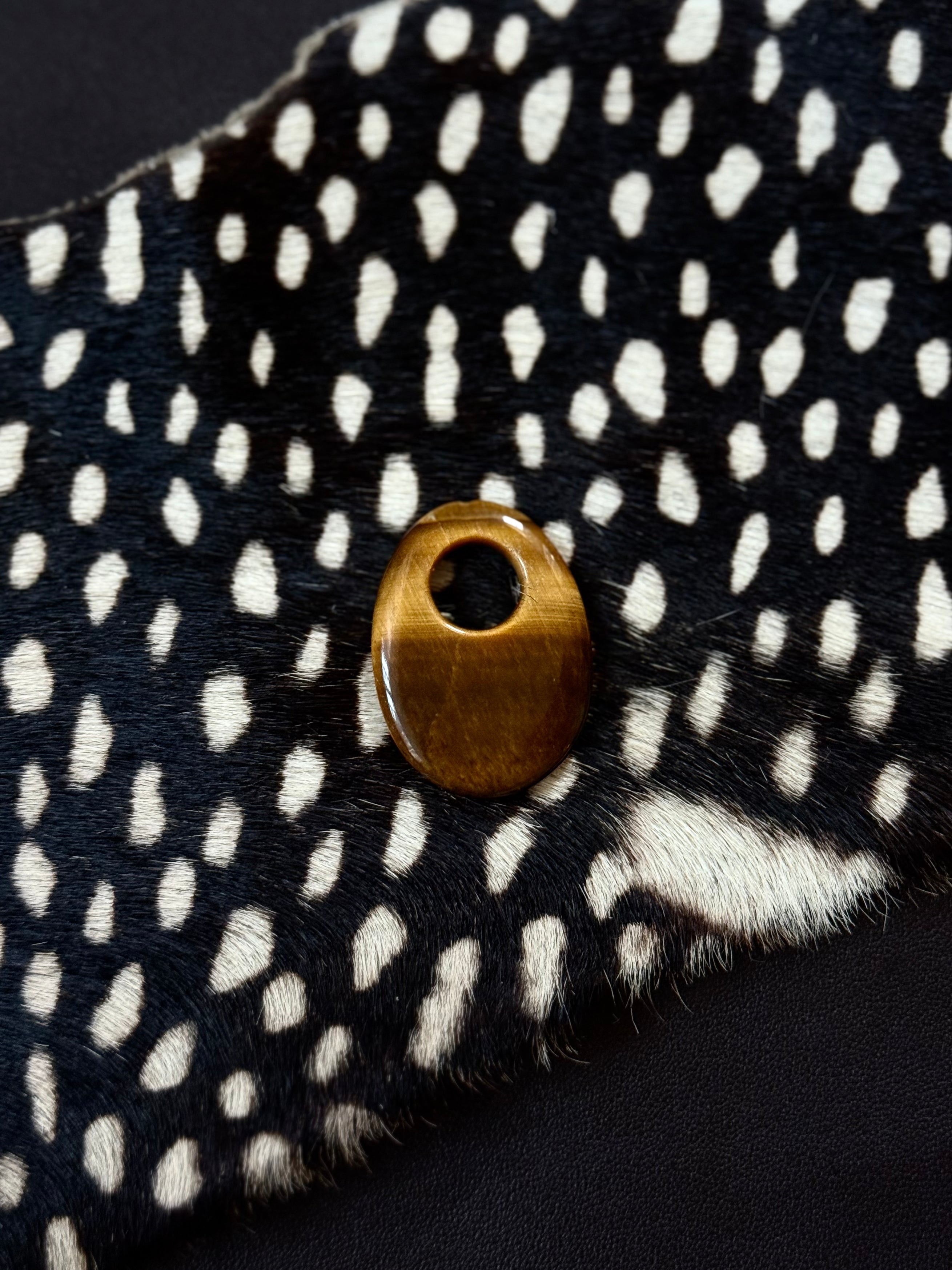 Tiger’s Eye Open Oval Pendant